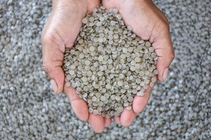 Recycle Clear LDPE Plastic. Blend of LDPE and LLDPE film grade material in natural clear colour. Smokey pellets are ideal for manufacturing of high grade piping, bags and sheeting. plastic recycling companies